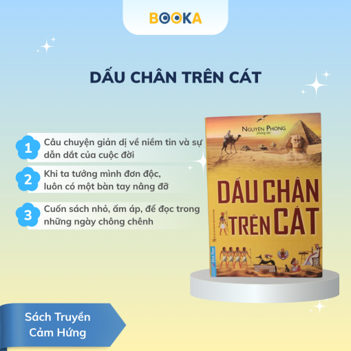 Sách Dấu Chân Trên Cát - Nguyên Phong