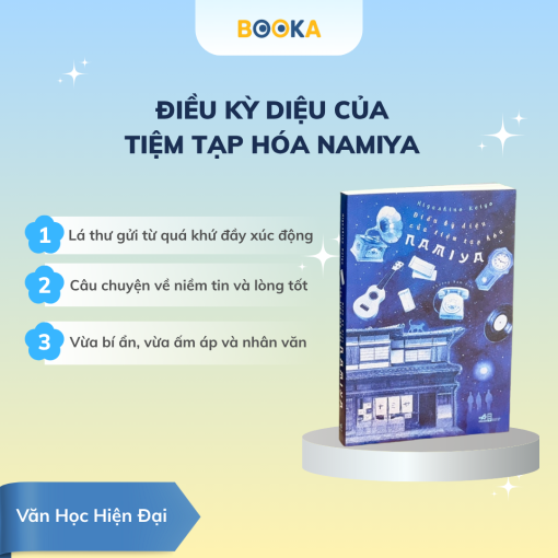 Sách Điều kỳ diệu của tiệm tạp hóa Namiya - Higashino Keigo