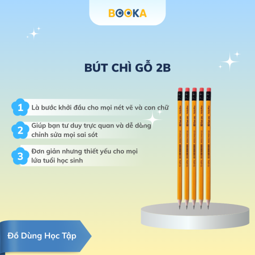 Bút chì gỗ 2B